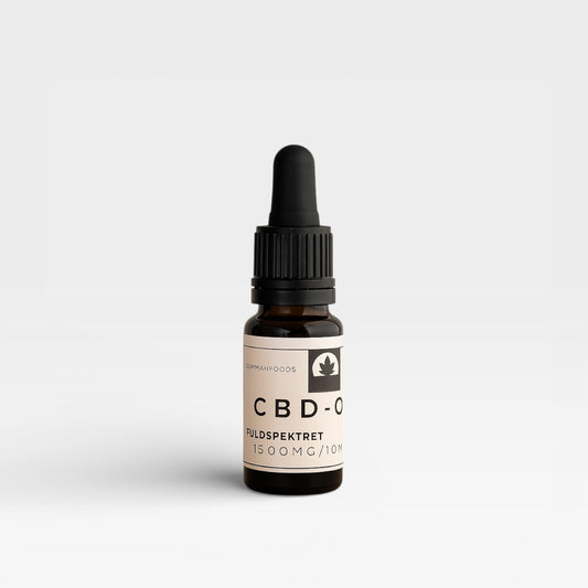 CBD Olie 15% - Fuldspektret - 10 ml - Sunnah Foods 