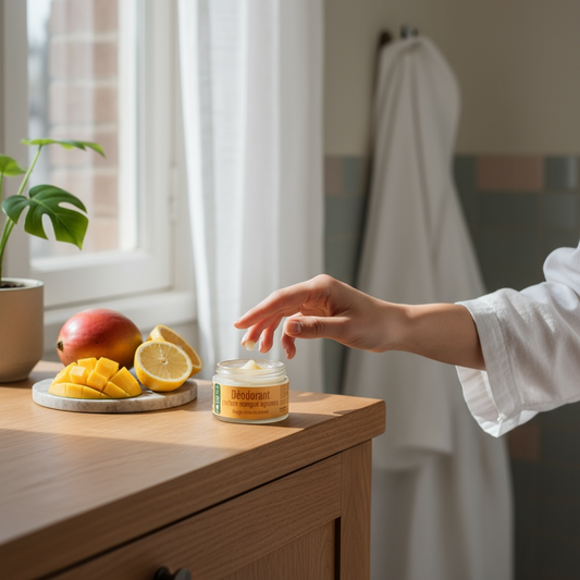 Mango Citrus Solid Deodorant – 45g - Sunnah Foods 