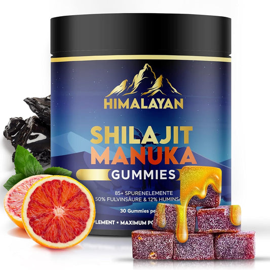 Shilajit & Manuka Honning Power Gummies - Sunnah Foods 