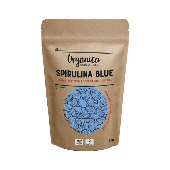 Blå Spirulina Pulver – 25g