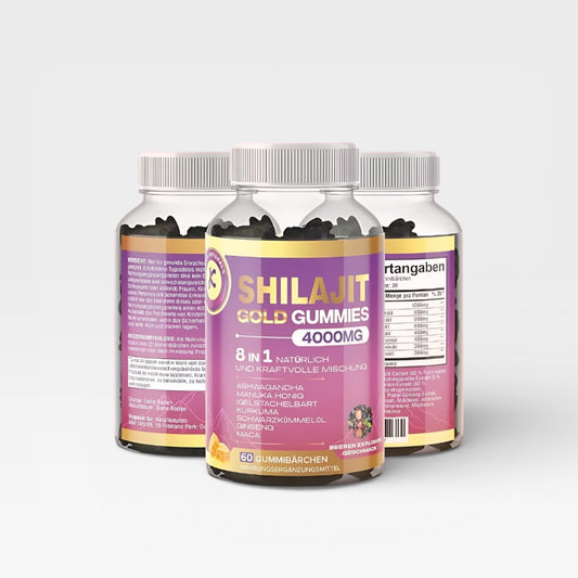 Shilajit Gummies 8-i-1 - Manuka, Ginseng, Blackseed mm. - Sunnah Foods 