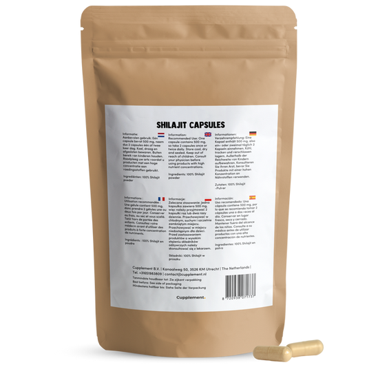 Shilajit kapsler - Sunnahfoods.dk