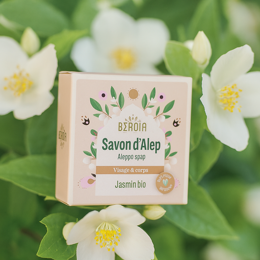 Jasmin Alepposæbe - blød og velduftende hud - Sunnah Foods 
