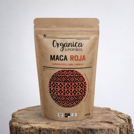 Økologisk Rød Maca Pulver - 200g - Sunnah Foods 
