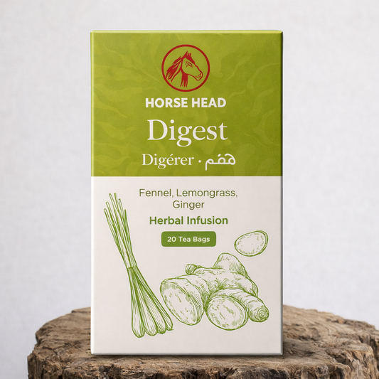 "Digest" Urte Te - Fennikel, Citrongræs, Ingefær - Sunnah Foods 