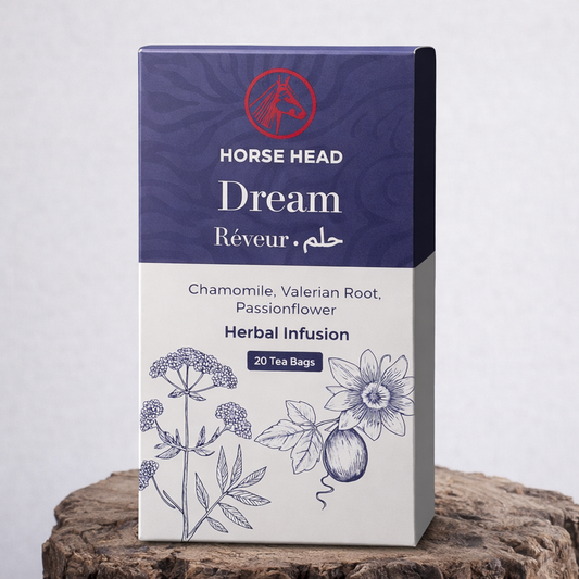 "Dream" Urte Te - Kamille, Baldrian, Passionblomst - Sunnah Foods 