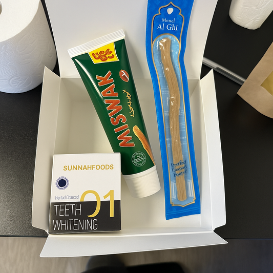 Tandpleje Gaveæsken . Naturlig Pleje - Sunnah Foods 