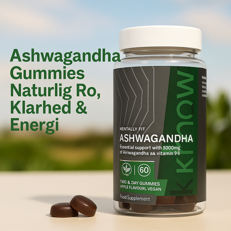 Ashwagandha Gummies – Naturlig Ro, Klarhed & Energi
