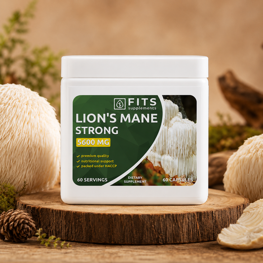 Lion’s Mane Strong 5600 mg – 60 kapsler