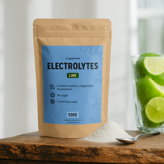 Elektrolyt Pulver – Lime Smag | Sukkerfri & Ultimativ Hydrering - Sunnah Foods 
