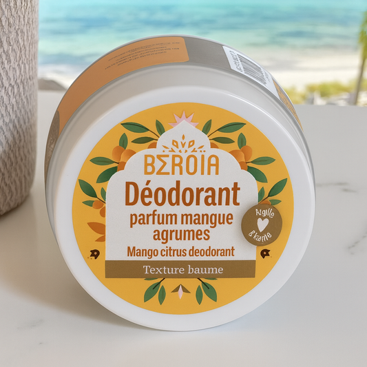 Mango Citrus Solid Deodorant – 45g - Sunnah Foods 