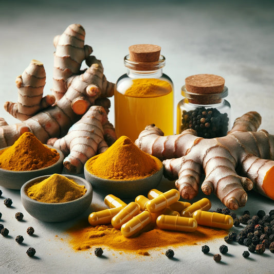 Gurkemeje & Sort Peber Kapsler - 100 stk - Sunnahfoods.dk