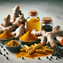 Gurkemeje & Sort Peber Kapsler - 100 stk - Sunnahfoods.dk