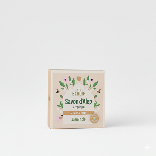Jasmin Alepposæbe - blød og velduftende hud - Sunnah Foods 