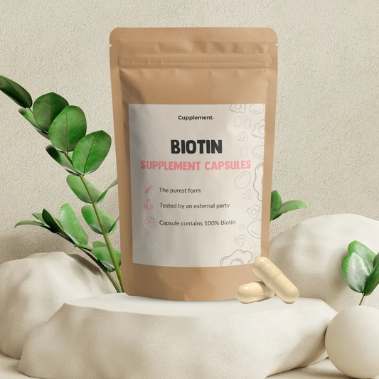 Biotin (Vitamin B8) kapsler - 60 stk - Sunnah Foods 