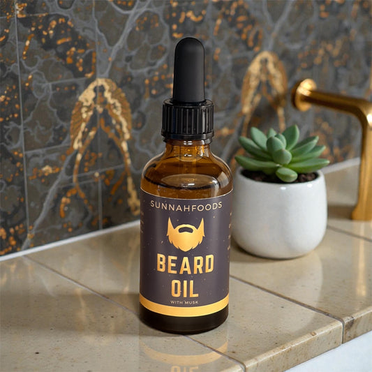 Sunnahfoods Naturlig Skæg/hårolie - 50ml - Sunnah Foods 
