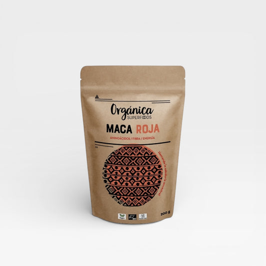 Økologisk Rød Maca Pulver - 200g - Sunnah Foods 