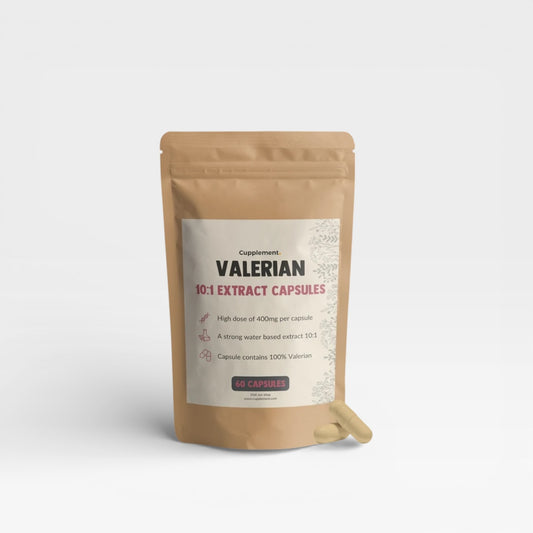 Valerian (Baldrian) Ekstrakt Kapsler - 500 mg - Sunnah Foods 