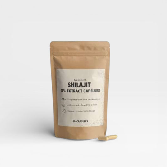 Shilajit kapsler 500mg - 60 kapsler - Sunnah Foods 