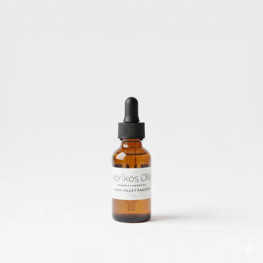 Koldpresset Abrikosolie fra Pakistan - 30ml - Sunnah Foods 