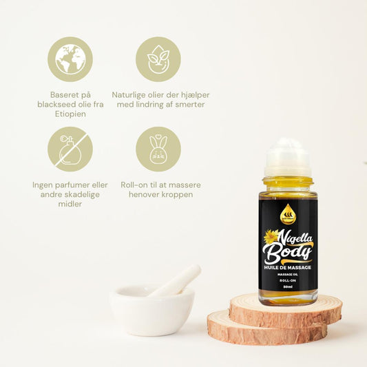 Blackseed Krops- og Massageolie - 50ml - Sunnahfoods.dk