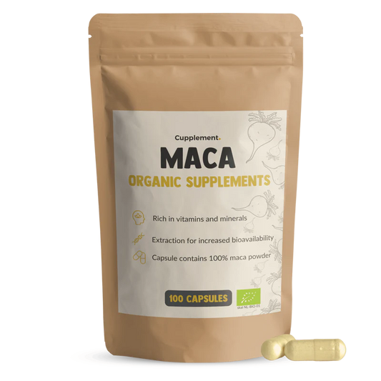 Økologiske Maca Kapsler 500 mg - Sunnah Foods 