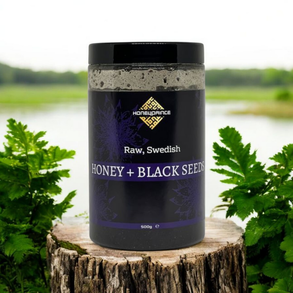 Svensk Skovhonning m. Blackseed - 500g