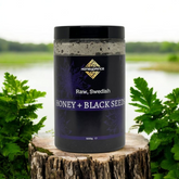 Svensk Skovhonning m. Blackseed - 500g