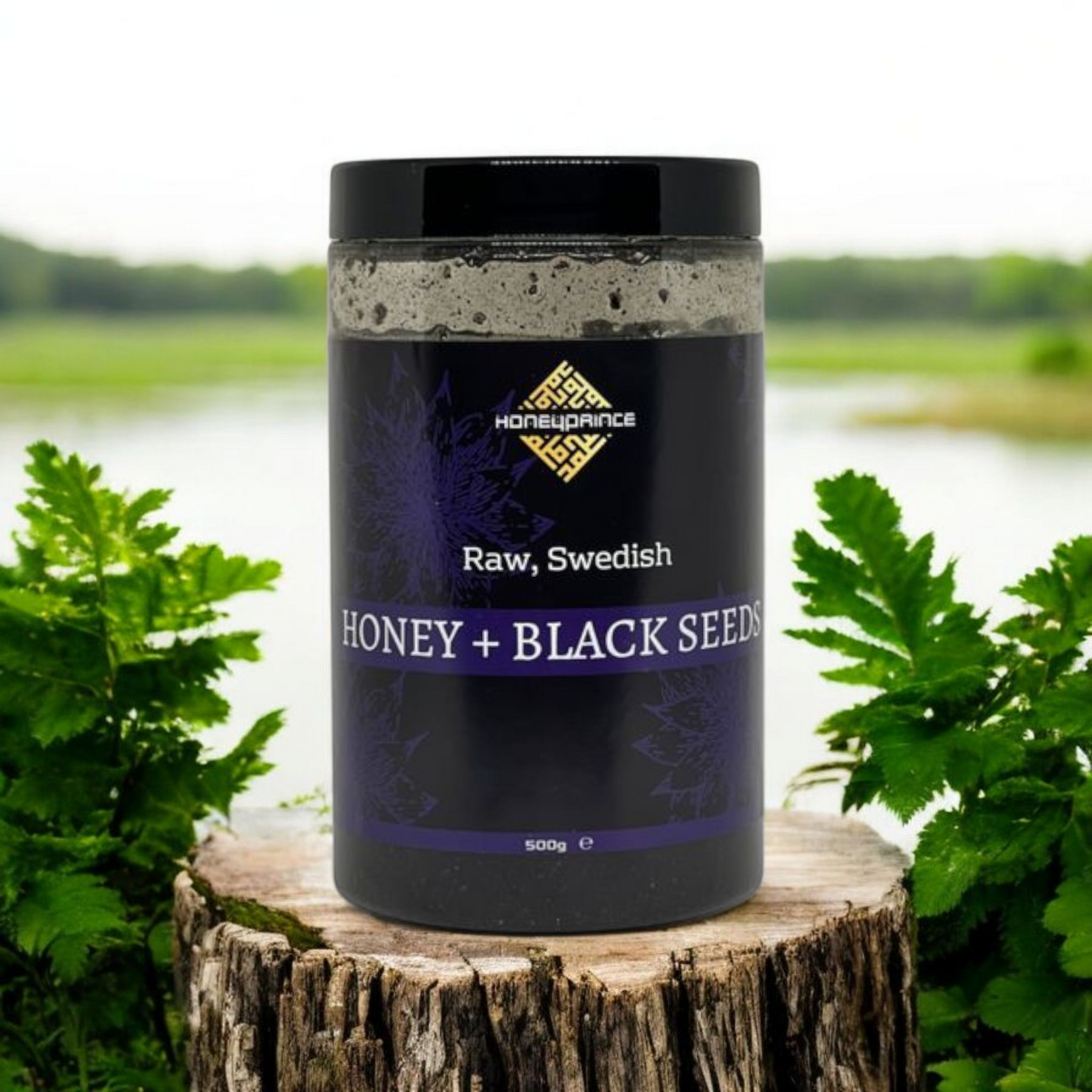 Svensk Skovhonning m. Blackseed - 500g