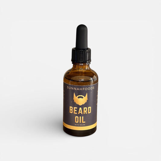 Sunnahfoods Naturlig Skæg/hårolie - 50ml - Sunnah Foods 