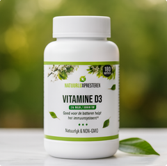 Vitamin D3 25 mcg - 180 kapsler
