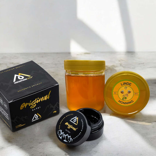 Shilajit Altai & Lindehonning - POWER COMBO - Sunnah Foods 