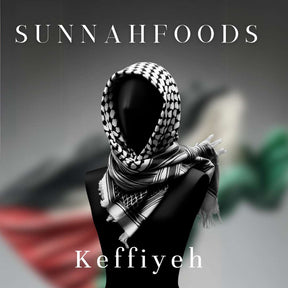 Palæstina Tørklæde Keffiyeh - Sunnahfoods.dk