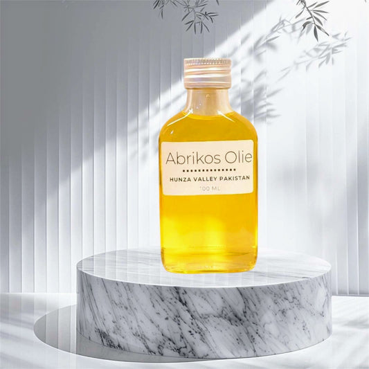 Koldpresset Abrikosolie fra Pakistan - 100ml - Sunnah Foods 