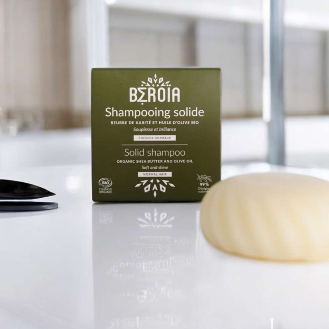 Solid Shampoo Shea Butter/Olivenolie - Øko Hårpleje