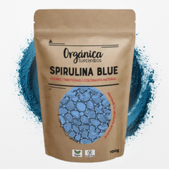 Blå Spirulina Pulver – 100g - Sunnah Foods 