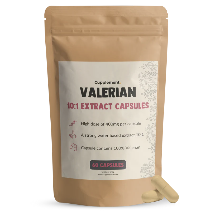 Valerian Ekstrakt Kapsler - 500 mg