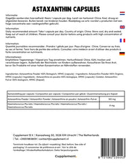 Astaxanthin Kaplser - 60 stk - Sunnahfoods.dk