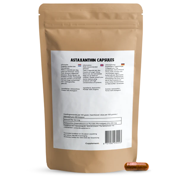 Astaxanthin Kaplser - 60 stk - Sunnahfoods.dk