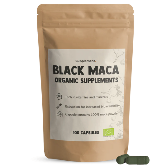 Black Maca Kapsler - 100 stk - Sunnah Foods 