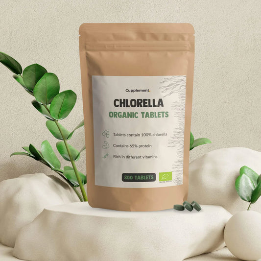 Chlorella Kapsler 500mg - 300 stk - Sunnah Foods 