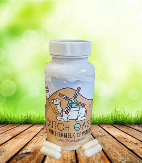 Kamelmælkspulver Kapsler 60stk - Sunnah Foods 